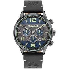 Timberland Men's Chronograph Watch - Stainless Steel Case Black Strap | TDWGC2091203
