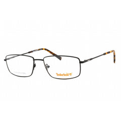 Timberland Men's Eyeglasses - Full Rim Matte Black Rectangular Frame | TB1607 002