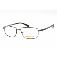 Timberland Men's Eyeglasses - Matte Gunmetal Rectangular Frame, 56 mm | TB1648 009