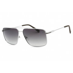 Timberland Men's Sunglasses - Full Rim Shiny Gunmetal Metal Rectangular | TB9292 08R