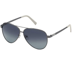 Timberland Men's Sunglasses - Matte Anthracite Metal Aviator Frame | TB9188 6009D