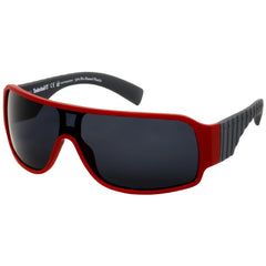 Timberland Men's Sunglasses - Matte Red/Black Frame Rectangular Frame | TB9216 67D
