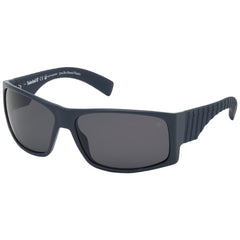Timberland Men's Sunglasses - Polarized Smoke Lens Matte Blue Frame | TB9215 91D