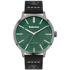 Timberland Women's Watch - Gunmetal Case Green Dial Leather Strap | TDWGA2090702