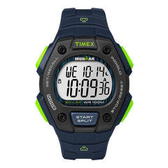 Timex Chronograph Watch - Men's Ironman Classic 30 Blue Strap | TW5M11600JV