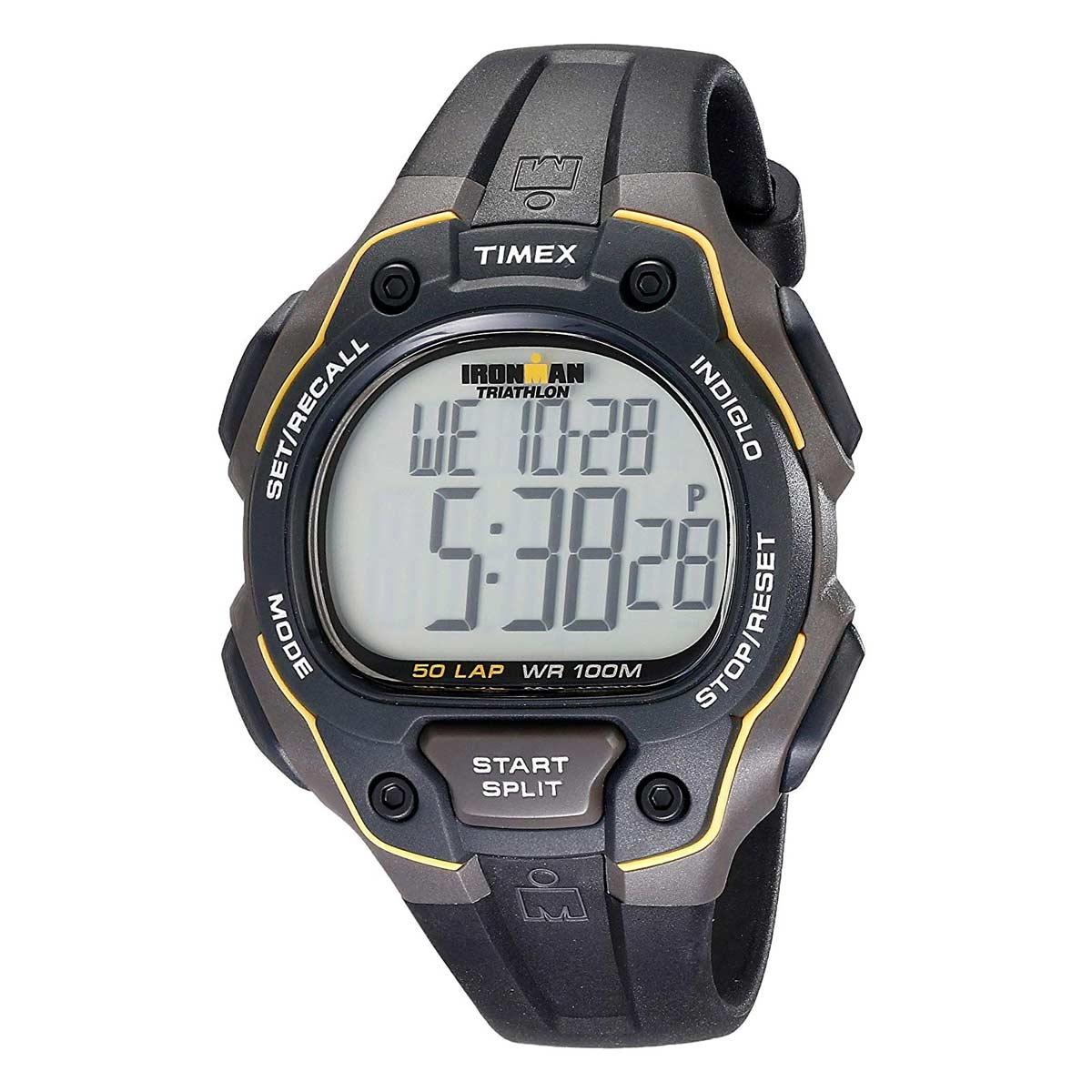 Timex Chronograph Watch - Men's Ironman Classic 50 Black Strap | T5K494JV