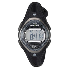 Timex Chronograph Watch - Women's Ironman Sleek 50 Black Strap | TW5M10900JV