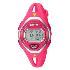 Timex Chronograph Watch - Women's Ironman Sleek 50 Pink Strap | TW5M10700JV