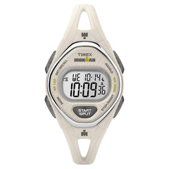 Timex Chronograph Watch - Women's Ironman Sleek 50 White Strap | TW5M10800JV