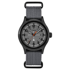 Timex Men's Quartz Watch - Todd Snyder Military Grey Dial Nylon Strap | TW2R78700JR