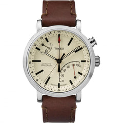 Timex Men's Smart Watch - Metropolitan+ Quartz Brown Strap Bluetooth | TW2P92400