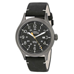 Timex Men's Strap Watch - Expedition Scout Date Quartz Black Dial | TW4B01900JV