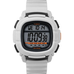 Timex Men's Watch - Command Digital Grey Dial White Rubber Strap | TW5M26400