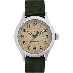 Timex Men's Watch - Expedition North Sierra Date Display Green Strap | TW2V65800JR