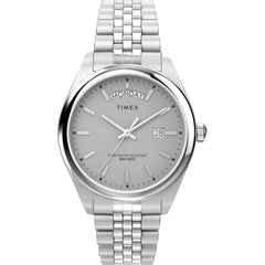Timex Men's Watch - Legacy Grey Dial Silver Stainless Steel Bracelet | TW2V67900VQ
