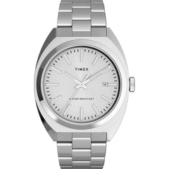Timex Men's Watch - Milano XL Silver Tone Dial Stainless Steel Bracelet | TW2U15600VQ