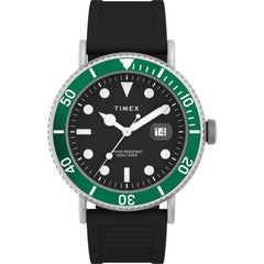 Timex Men's Watch - Portside Rotating Bezel Black Dial Resin Strap Date | TW2W16700