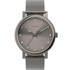 Timex Women's Quartz Watch - Originals Grey Dial Mesh Bracelet | TW2U05600VQ