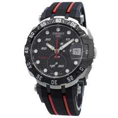 Tissot Men's Chronograph Watch - T-Race MotoGP Black and Red Strap | T0924172720100
