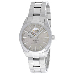 Tissot Men's Watch - Gentleman Powermatic 80 Open Heart Grey Dial | T1274071108100