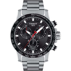Tissot Men's Watch - Supersport Chrono Black Dial Bracelet | T1256171105100