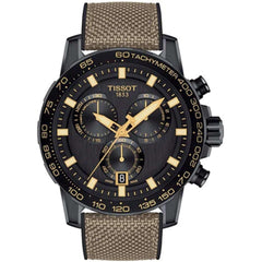 Tissot Men's Watch - Supersport Chrono Black Dial Rubber Strap | T1256173705101