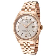 Tissot Men's Watch - T-Classic Ballade Automatic Rose Steel Bracelet | T1084083303700