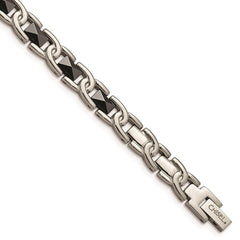 Titanium Black Ceramic 7.5in Bracelet