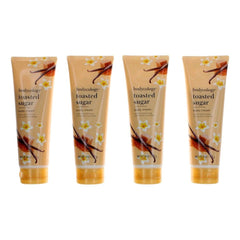 Toasted Sugar by Bodycology, 4 Pack 8 oz Moisturizing Body Cream for Women
