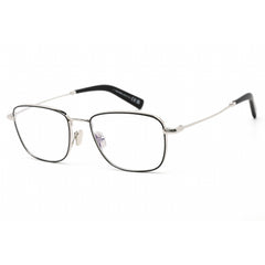 Tom Ford Men's Eyeglasses - Clear Lens Matte Black Metal Square, 55mm | FT5748-B 002