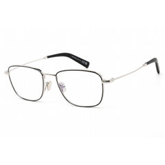 Tom Ford Men's Eyeglasses - Clear Lens Matte Black Metal Square Frame | FT5748-B 002