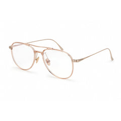Tom Ford Men's Eyeglasses - Pink /Other Aviator Metal Full-Rim Frame | FT5666-B 074
