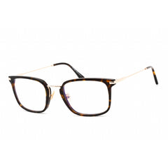 Tom Ford Men's Eyeglasses - Rectangular Dark Havana Plastic Frame | FT5747-D-B 052