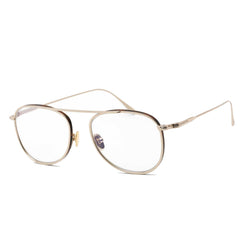 Tom Ford Men's Eyeglasses - Shiny Rose Gold Navigator Full-Rim Frame | FT5691-B 028