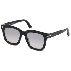 Tom Ford Men's Sunglasses - Sari Grey Gradient Lenses Shiny Black Frame | FT06905201C