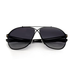 Tom Ford Orson Shiny Black & Gradient Smoke Square Sunglasses FT0829-6101B