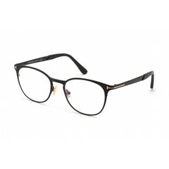 Tom Ford Unisex Eyeglasses - Clear Lens Matte Black Metal Square Frame | FT5732-B 002