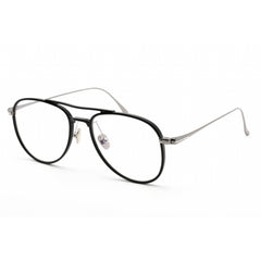 Tom Ford Unisex Eyeglasses - Shiny Black Metal Aviator Shape Frame | FT5666-B 001