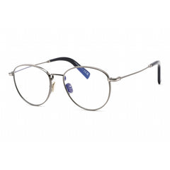 Tom Ford Unisex Eyeglasses - Shiny Dark Ruthenium Metal Round Frame | FT5749-B 012
