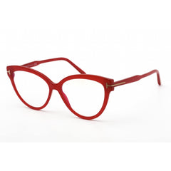 Tom Ford Women's Eyeglasses - Fuxia/Other Plastic Cat Eye Shape Frame | FT5763-B 077