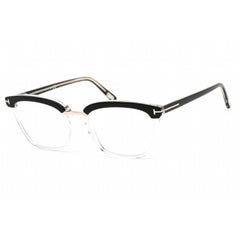 Tom Ford Women's Eyeglasses - Shiny Black Plastic Square Shape Frame | FT5550-B 005