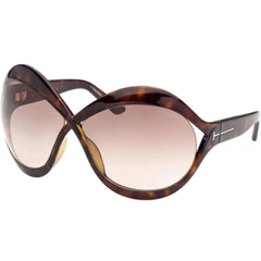 Tom Ford Women's Sunglasses - Carine UV Protection Dark Havana Frame | FT09027152F