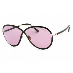 Tom Ford Women's Sunglasses - Full Rim Shiny Black Oversized Shape Frame | FT1007 01Y