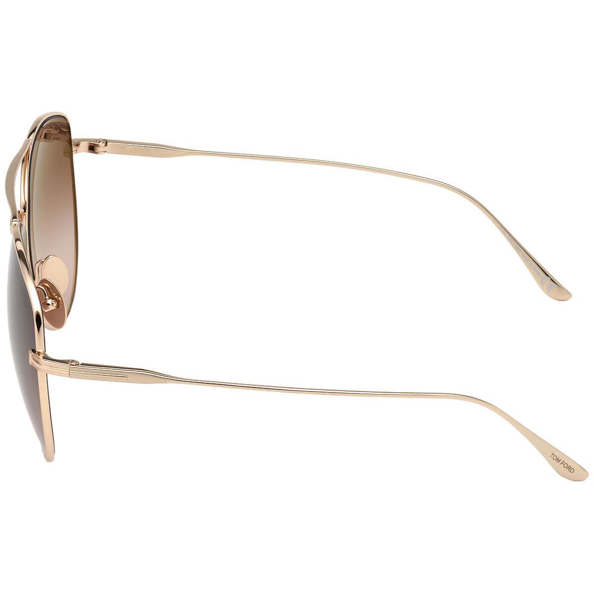 Tom Ford Women\'s Sunglasses with Gold Frame and Brown Lenses Tom Ford Sunglasses | Women main image 4