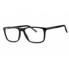 Tommy Hilfiger Men's Eyeglasses - Black Rectangular Frame Clear Lens | Th 1592 0807 00