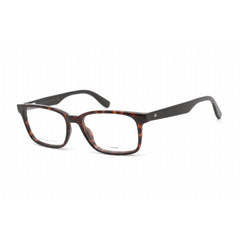 Tommy Hilfiger Men's Eyeglasses - Havana Brown Plastic Rectangular | Th 1487 09N4 00