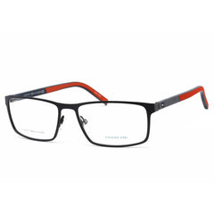 Tommy Hilfiger Men's Eyeglasses - Matte Blue Metal Rectangular Frame | Th 1593 0IPQ 00