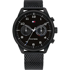 Tommy Hilfiger Men's Quartz Watch - Patrick Dual Time Milanese Mesh Bracelet | 1791787