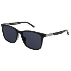 Tommy Hilfiger Men's Sunglasses - Grey Blue Lens Black Frame | TH 1679/F/S 0807 IR