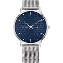 Tommy Hilfiger Men's Watch - James Blue Dial Steel Mesh Bracelet Quartz | 1791663